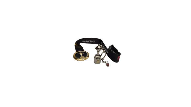 Kit Flamengo Medalha + Chaveiro Tricampeão Libertadores - Loja Oficial do Flamengo
