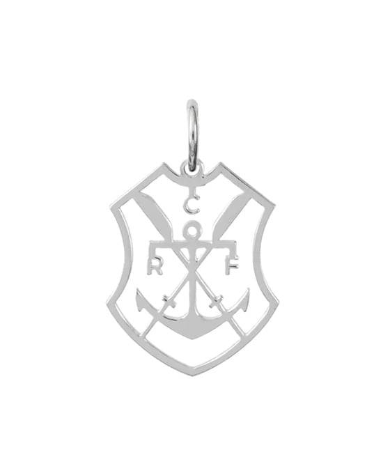 Pingente Escudo Remo em Prata 925 - Oficial Flamengo - Loja Oficial do Flamengo