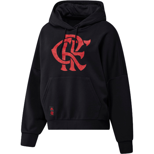 Moletom Flamengo Feminino Capuz Adidas 2022 - Loja Oficial do Flamengo