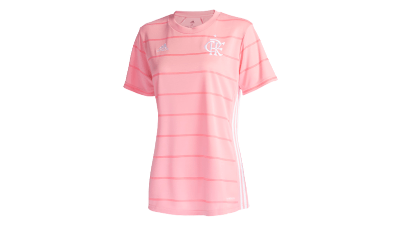 Camisa Flamengo Feminina Outubro Rosa Adidas 2021 - Loja Oficial do Flamengo