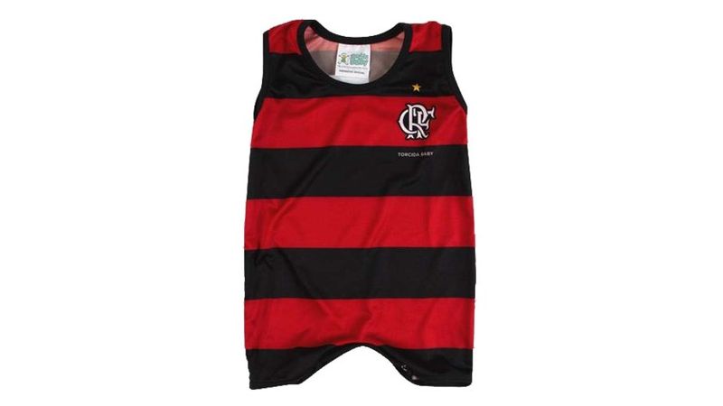 Macacão Flamengo Sublimado Torcida Baby - Loja Oficial do Flamengo