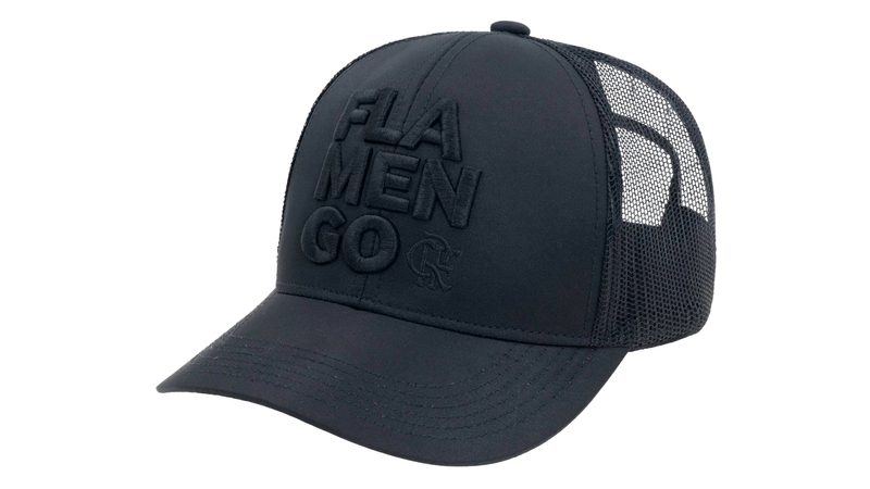 Boné Flamengo CRF Preto Super Cap - Loja Oficial do Flamengo