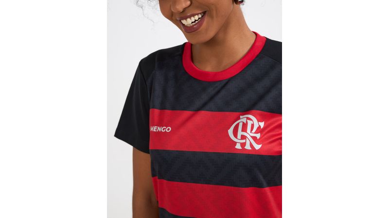Camisa Flamengo Feminina Principia Braziline - Loja Oficial do Flamengo