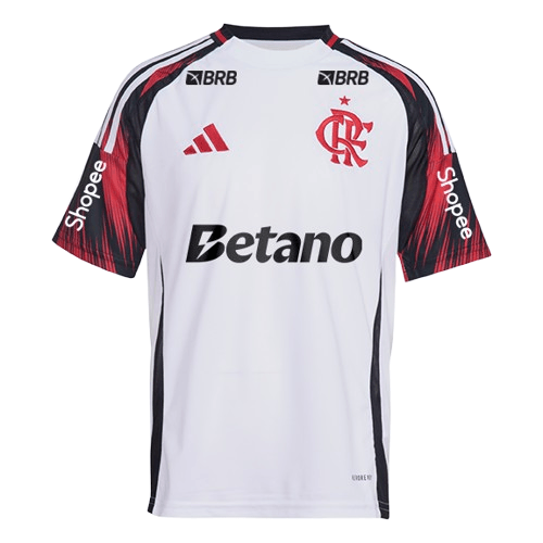 Manto Flamengo Jogo 2Adidas2025Kit Patrocínio B. Henrique 17 - Loja Oficial do Flamengo
