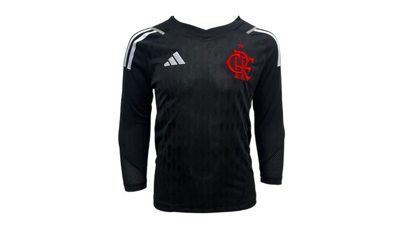 Manto Flamengo Infantil Goleiro 2 Adidas 2023 - Loja Oficial do Flamengo