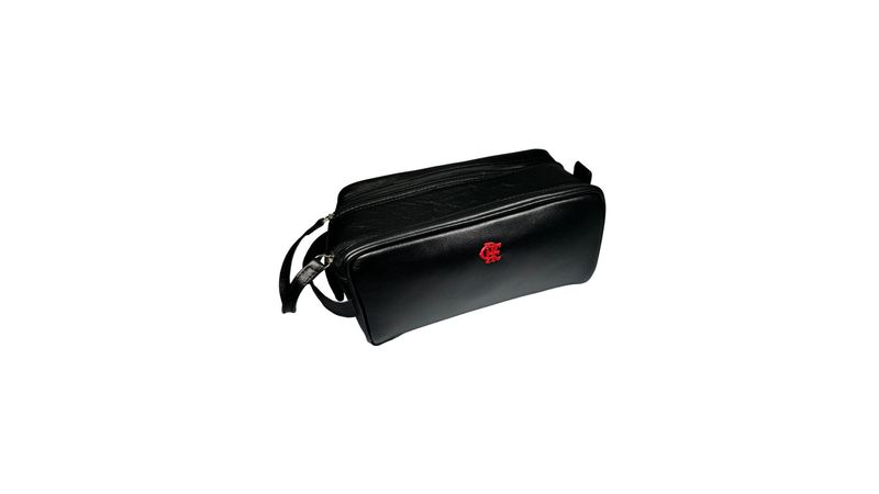 Nécessaire Premium Flamengo Preta CRF Com Alça - Loja Oficial do Flamengo