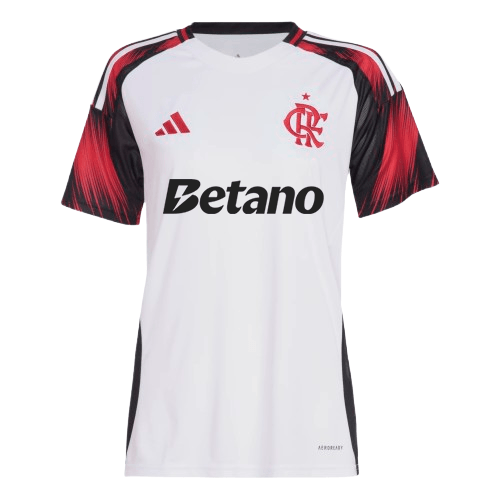 Manto Flamengo Feminina Jogo 2 Betano Adidas 2025 - Loja Oficial do Flamengo