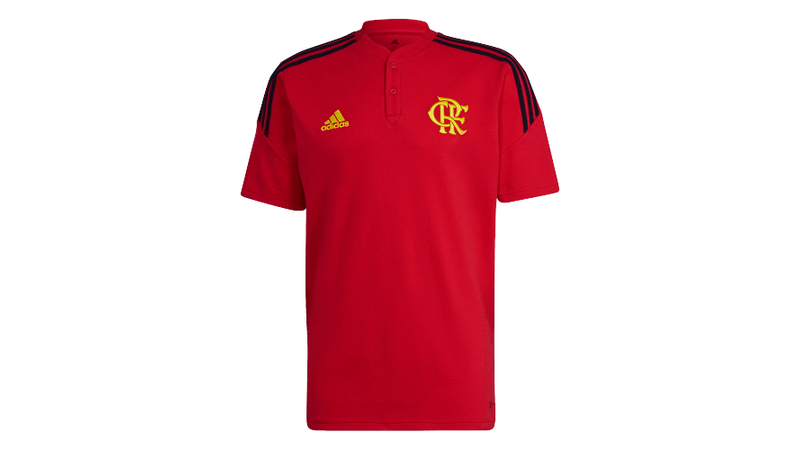 Camisa Polo Flamengo Treino Comissão Adidas 2022 - Loja Oficial do Flamengo