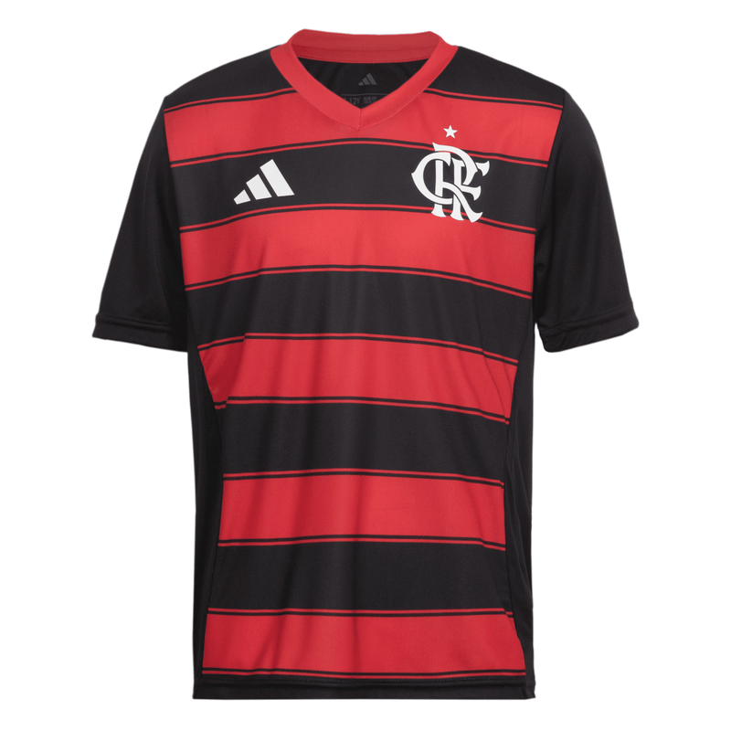Manto Flamengo Infantil Fan Jogo 1 Adidas 2025 - Loja Oficial do Flamengo