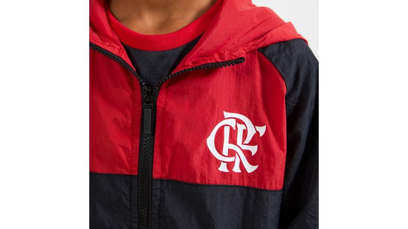 Casaco Flamengo Infantil Wind Braziline - Loja Oficial do Flamengo