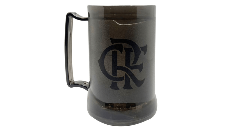 Caneca Gel Flamengo Preta Fumê - Loja Oficial do Flamengo