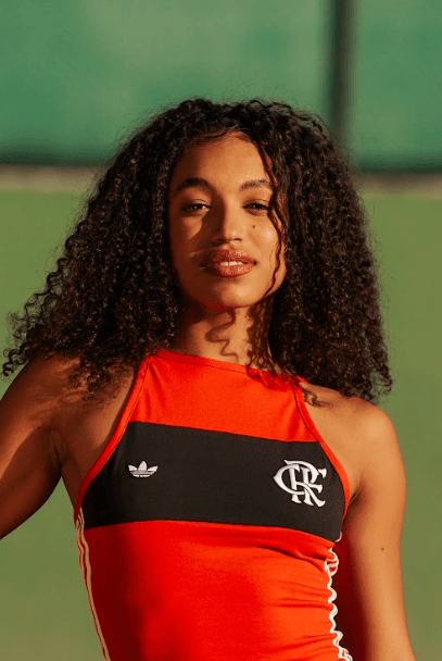 Vestido Flamengo Originals Vermelho Adidas 2025 - Loja Oficial do Flamengo