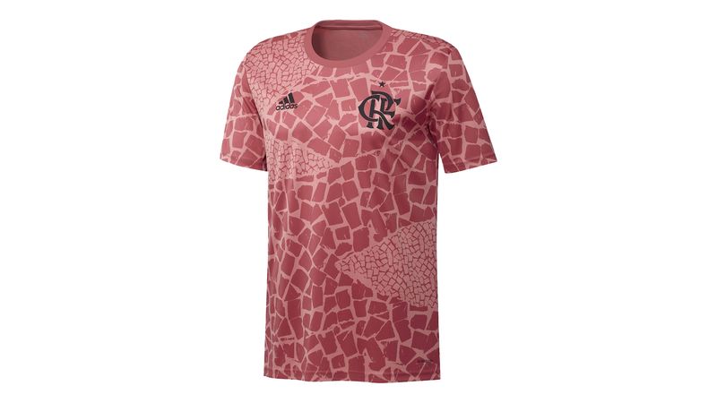 Camisa Flamengo Pré Jogo Rosa Adidas 2020 - Loja Oficial do Flamengo