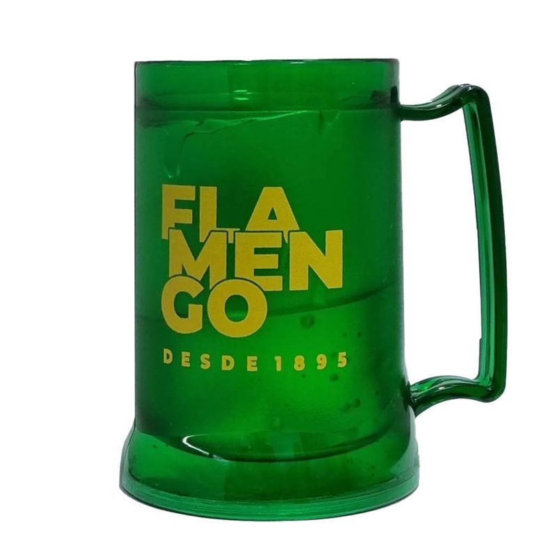 Caneca Flamengo Gel Verde Brasil - Loja Oficial do Flamengo