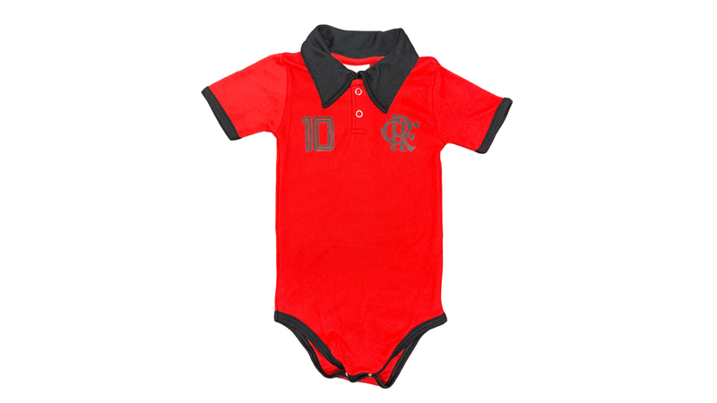Body Polo Flamengo Vermelho Torcida Baby - Loja Oficial do Flamengo