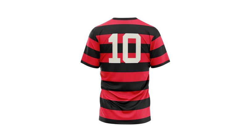 Camisa Infantil Flamengo Tri Zico Braziline - Loja Oficial do Flamengo
