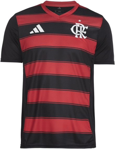 Manto Flamengo Fan Jogo 1 Adidas 2025 - Loja Oficial do Flamengo