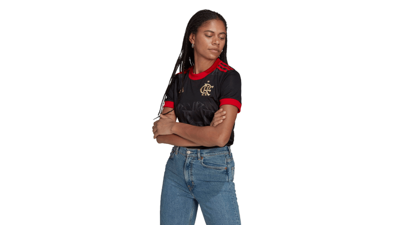 Camisa Flamengo Feminina Jogo 3 Adidas 2021 - Loja Oficial do Flamengo