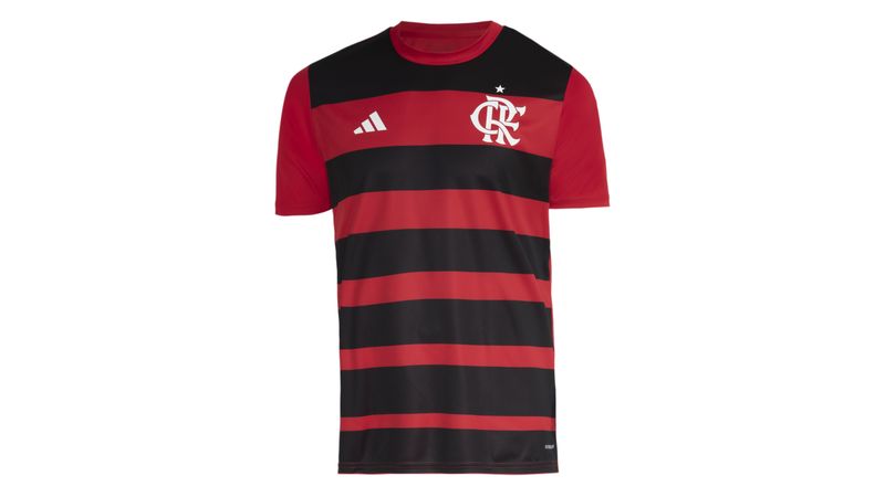 Manto Flamengo Fan Jogo 1 Adidas 2024 - Loja Oficial do Flamengo