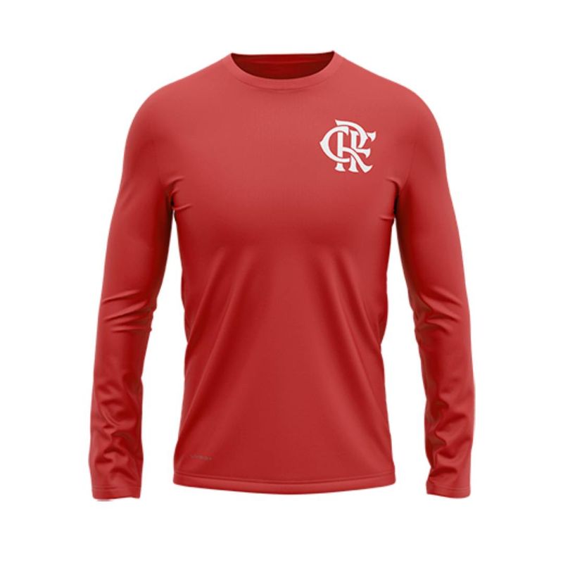 Camisa Flamengo Manga Longa Protection Vermelha Braziline - Loja Oficial do Flamengo