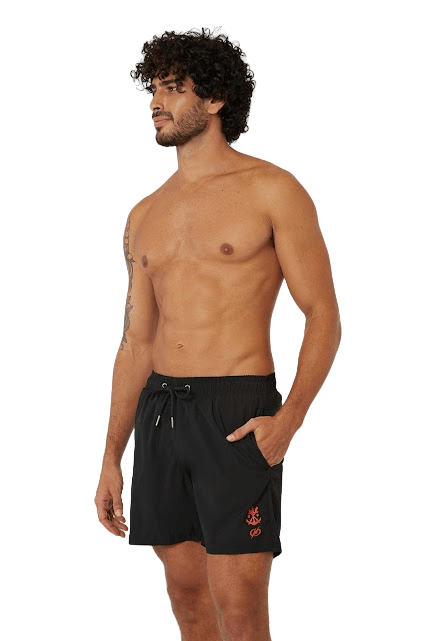 Short Flamengo Mar Preto Blueman - Loja Oficial do Flamengo