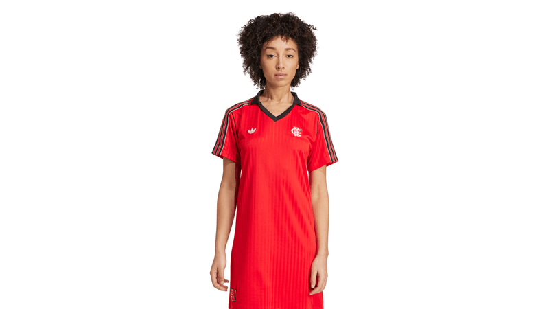 Vestido Flamengo Icon Adidas 2025 - Loja Oficial do Flamengo