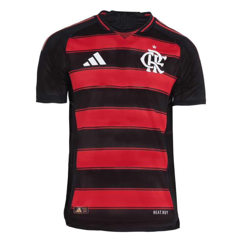 Manto Flamengo Authentic Jogo 1 Adidas 2025 - Loja Oficial do Flamengo