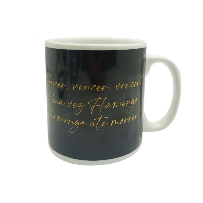 Caneca Flamengo Porcelana Vencer Vencer - Loja Oficial do Flamengo