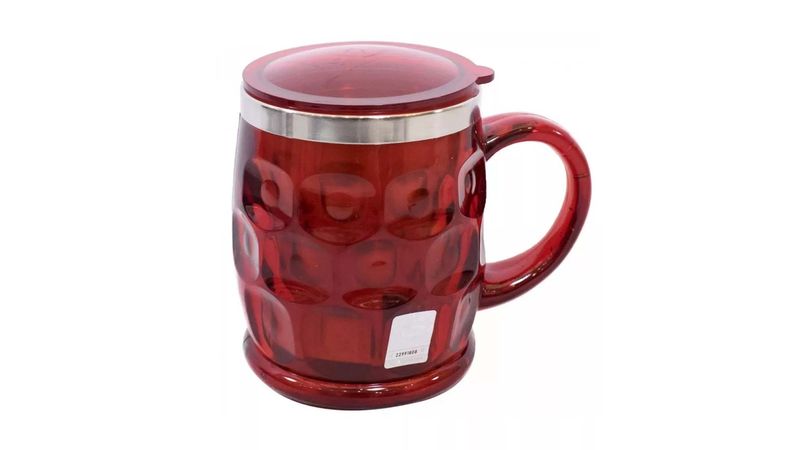 Caneca Flamengo Gomada 500 ML Vermelha - Loja Oficial do Flamengo