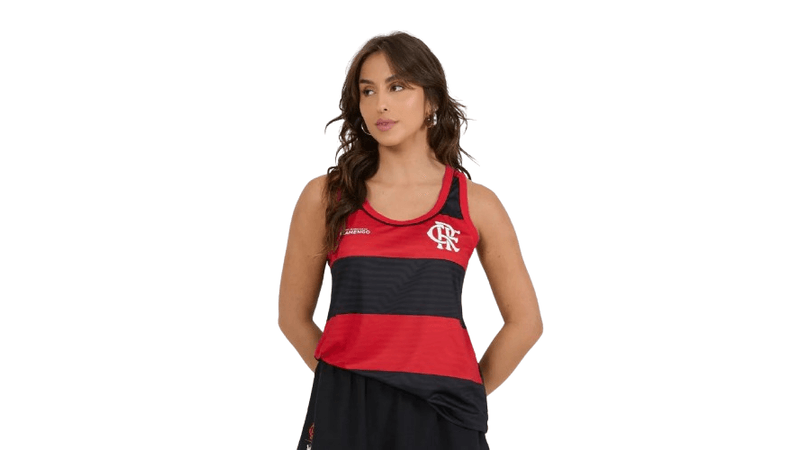 Regata Flamengo Feminina Presença Braziline - Loja Oficial do Flamengo
