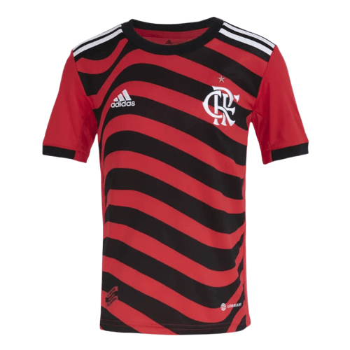 Camisa Flamengo Infantil Jogo 3 Adidas 2022 - Loja Oficial do Flamengo