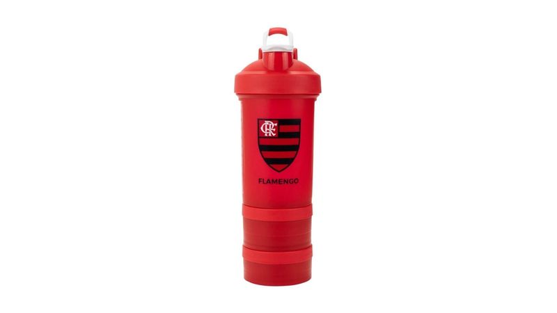 Garrafa Flamengo Shakeira Com Compartimento 500 ml - Loja Oficial do Flamengo