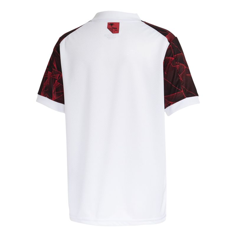 Camisa Flamengo Infantil Jogo 2 Adidas 2021 - Loja Oficial do Flamengo