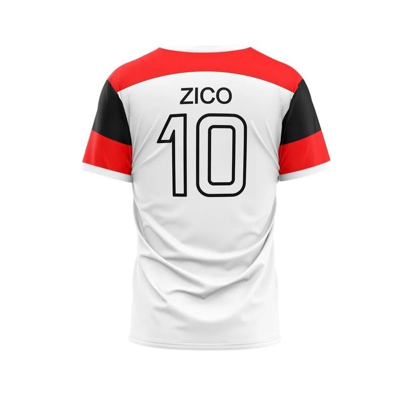 Camisa Infantil Flamengo Retro Zico Braziline - Loja Oficial do Flamengo