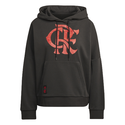 Moletom Flamengo Feminino Capuz Adidas 2022 - Loja Oficial do Flamengo