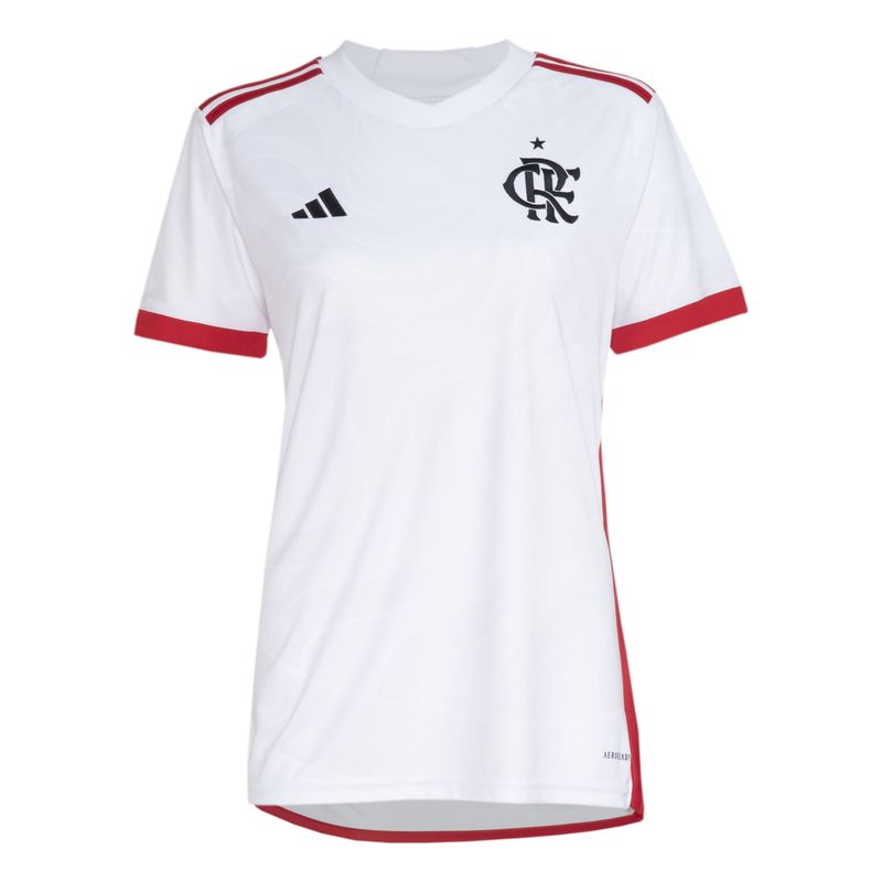 Manto Flamengo Feminina Jogo 2 Adidas 2024 - Loja Oficial do Flamengo