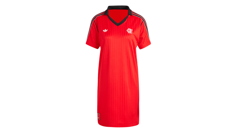 Vestido Flamengo Icon Adidas 2025 - Loja Oficial do Flamengo
