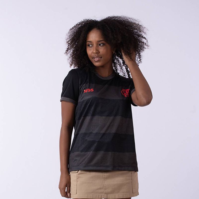 Camisa Flamengo Feminina Tradição Braziline - Loja Oficial do Flamengo