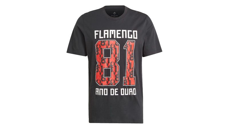 Camisa Flamengo Preta 81 Ano de Ouro Adidas 2021 - Loja Oficial do Flamengo