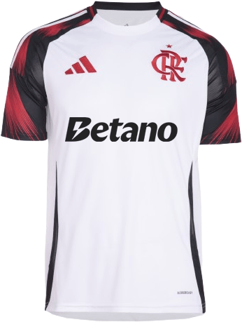 Manto Flamengo Jogo 2 Betano Adidas 2025 - Loja Oficial do Flamengo