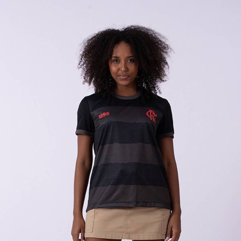 Camisa Flamengo Feminina Tradição Braziline - Loja Oficial do Flamengo