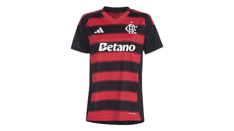 Manto Flamengo Feminina Jogo 1 Betano 2025 - Loja Oficial do Flamengo