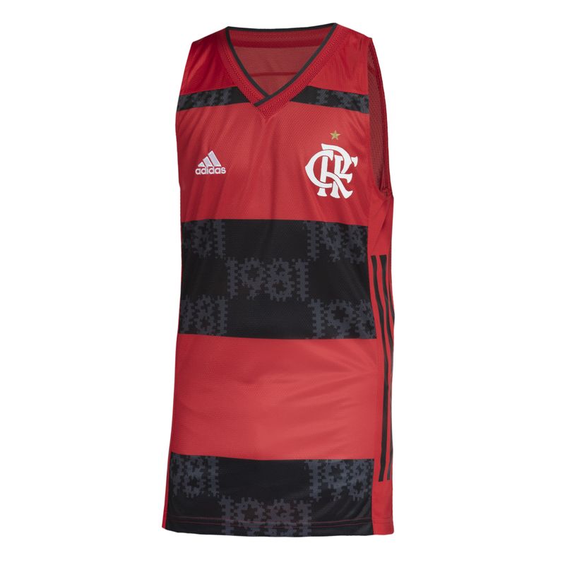 Regata Flamengo Basquete Home Adidas 21/22 - Loja Oficial do Flamengo