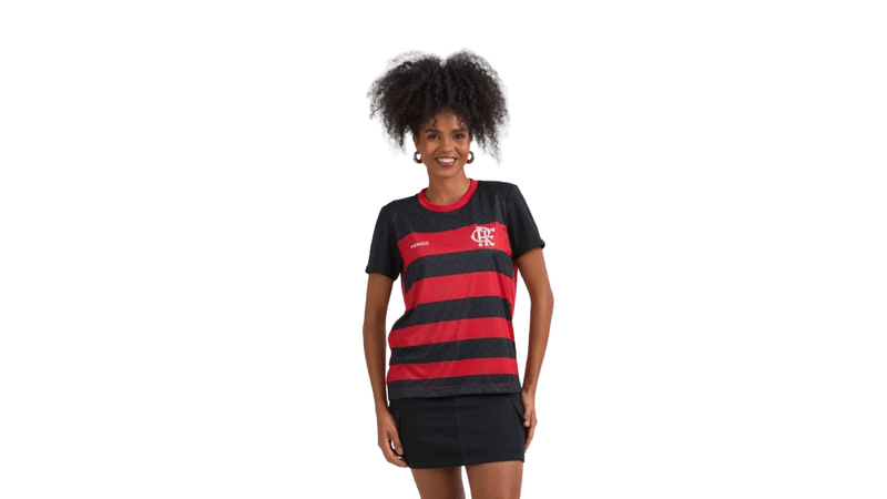 Camisa Flamengo Feminina Principia Braziline - Loja Oficial do Flamengo
