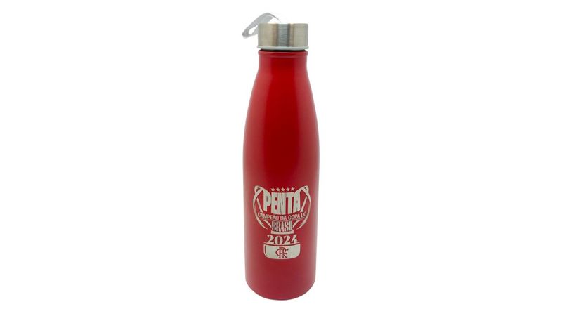 Garrafa Flamengo Inox Penta Copa do Brasil 750ml - Loja Oficial do Flamengo