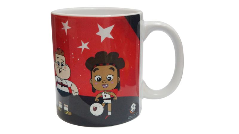 Caneca Flamengo Porcelana Flamiguinhos 330ml - Loja Oficial do Flamengo