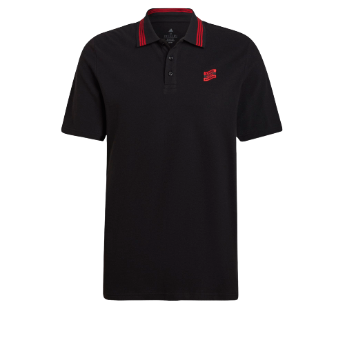 Camisa Polo Flamengo DNA Preta Adidas 2022 - Loja Oficial do Flamengo