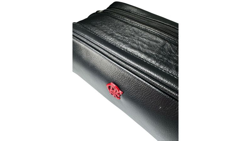Nécessaire Premium Flamengo Preta CRF Com Alça - Loja Oficial do Flamengo