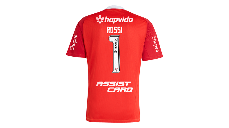 Camisa Flamengo Goleiro 3 2025 Rossi Nº1 com Patrocínios - Loja Oficial do Flamengo