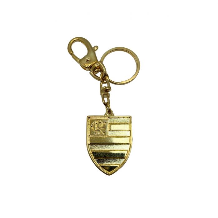 Chaveiro Flamengo CRF Ouro - Loja Oficial do Flamengo